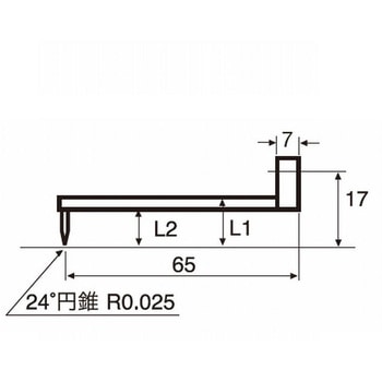 ACCRETECH轮廓测针（用于测量小孔中的扭曲度）东京精密DM45086